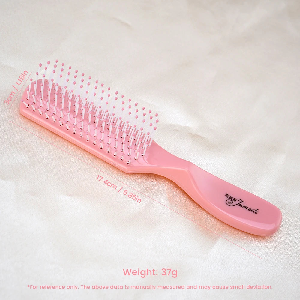 Pastel Detangling Hair Brush – Soft Nylon Bristles, 3 Colors Detangling Hair Brush Oasis Select