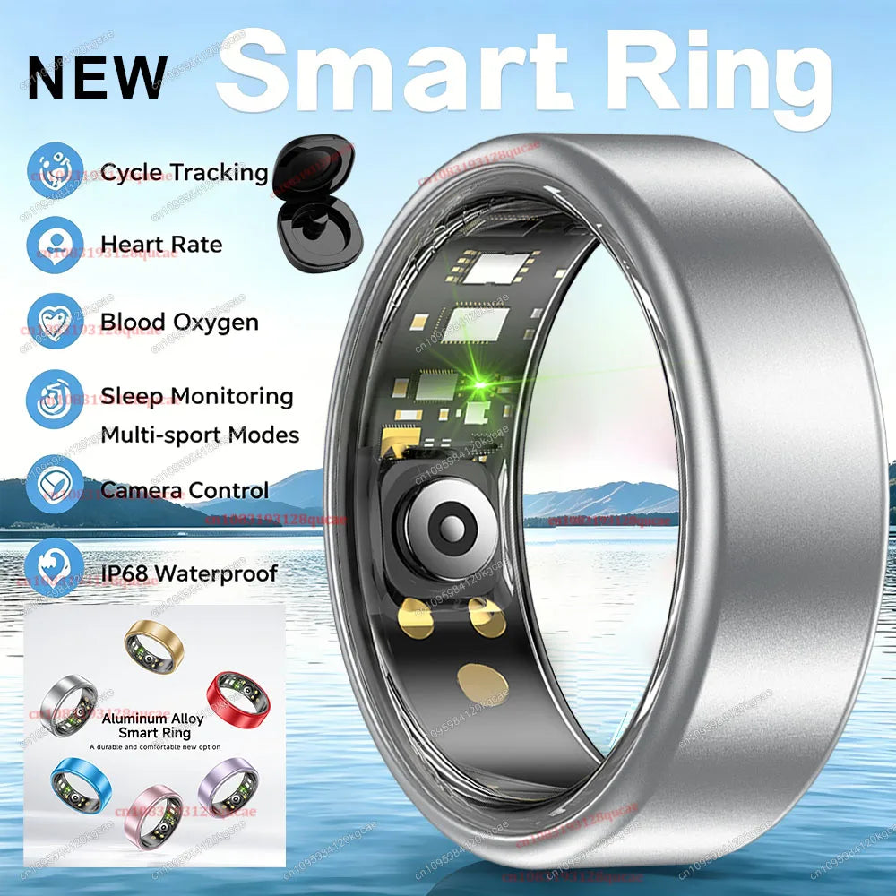 Ola Esporte Smart Ring | Heart Rate, SpO₂ & Sleep Tracker