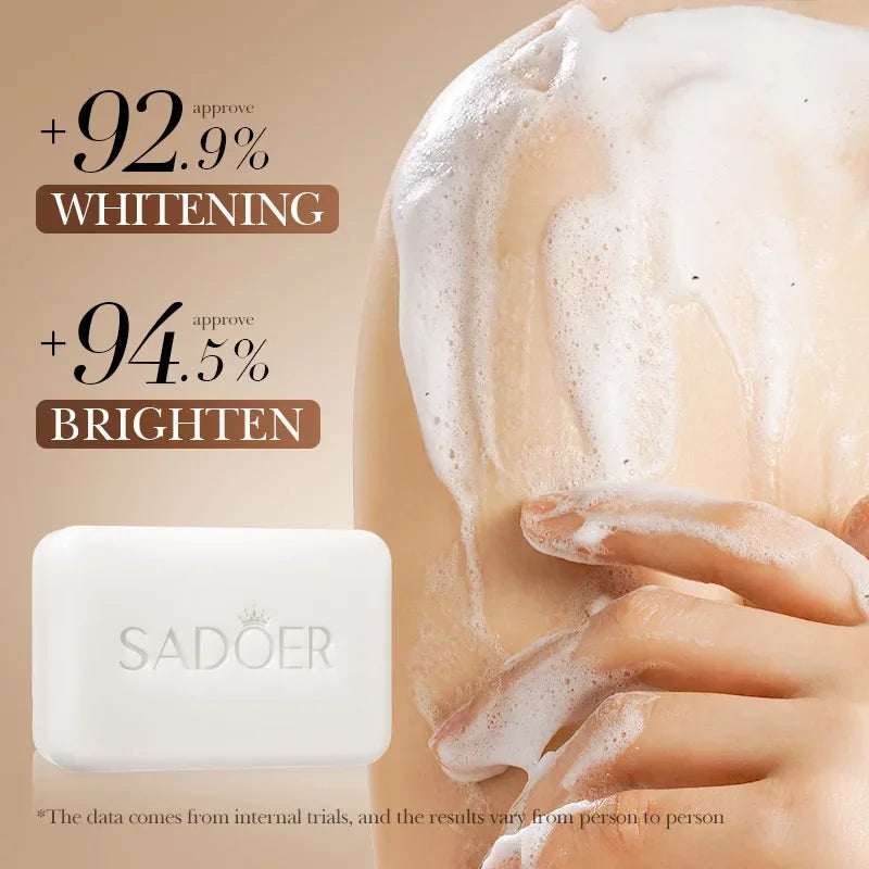 Sadoer Niacinamide Arbutin Brightening Facial Soap | Face & Body Brightening Facial Soap Oasis Select
