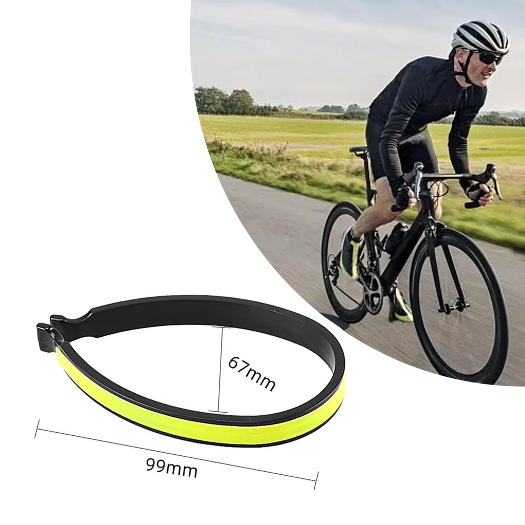 Reflective Clips Bicycle Pants Clip Our Bike Pants Clips Are Coated With Reflective Material 10.1 Cm X 1.1 Cm 2pcs/4pcs Oasis Select