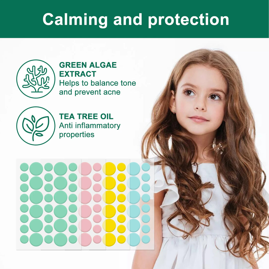 Pimple Patch Invisible Clear Facial Acne Patch Covering Acne and Blemishes Cloud Circle Moon Stars Love Shaped Pimples Patches Oasis Select