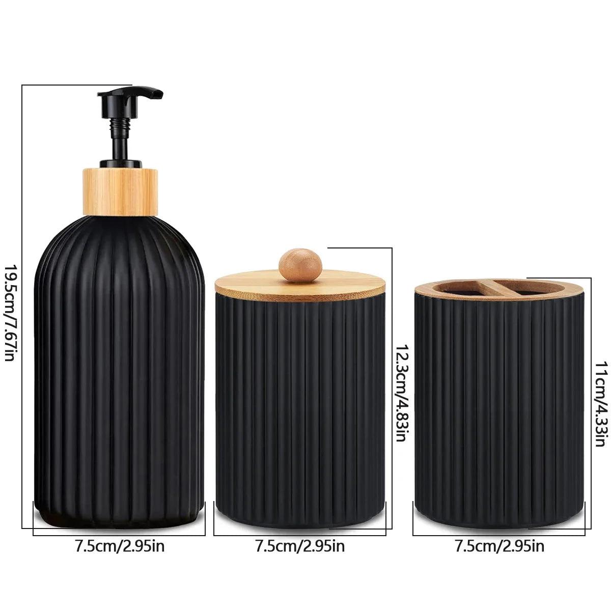Bathroom Countertop Container Hand Soap Dispenser Cotton Ball Storage Box Decoration Organizer，Only the dispenser Oasis Select