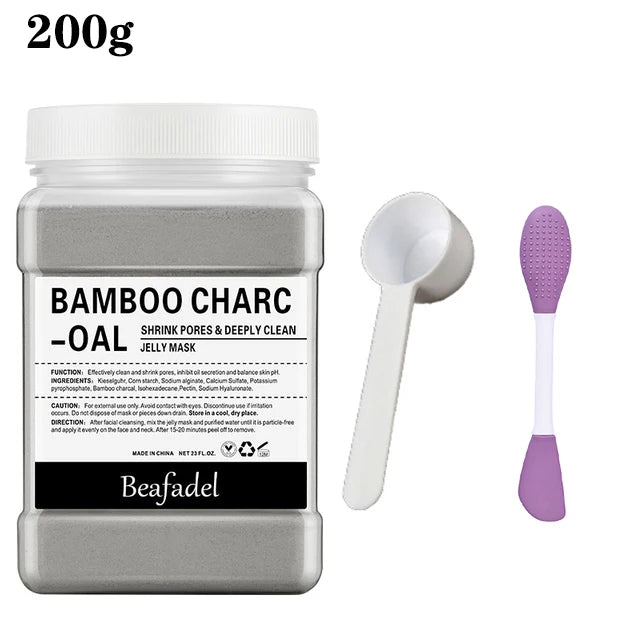 650g Hydro Soft Jelly Mask Powder DIY jelly Masks Peel Off Hyaluronic Acid Facial Skin Care Rose Mask For Face Oasis Select 200g bamboo charcoal China Mainland