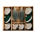Decorative Ornaments Christmas Balls Holiday Decor Christmas Celebration Hanging Christmas Ball Set Christmas Pendant Oasis Select dark green China Mainland