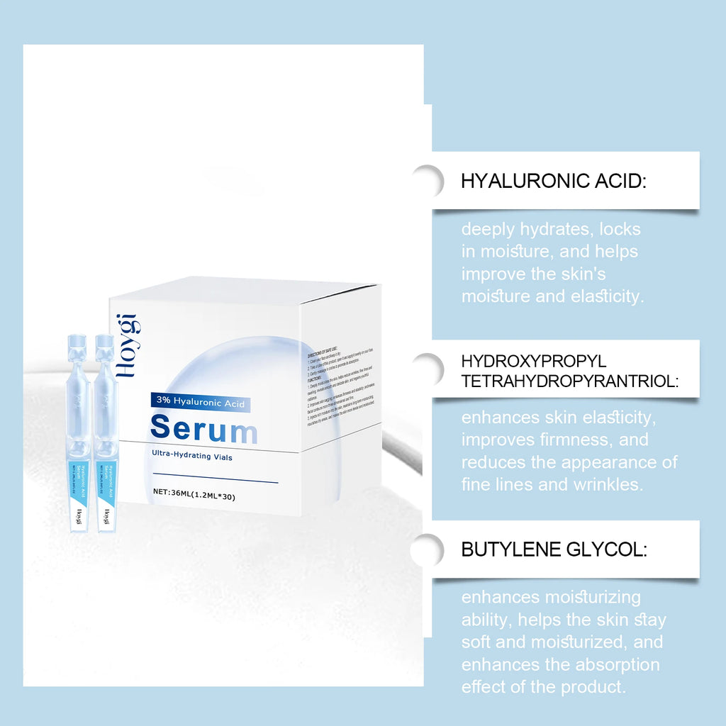 Hoygi Hyaluronic Acid Face Serum – Hydrating & Firming 36ml Hyaluronic Acid Serum Oasis Select