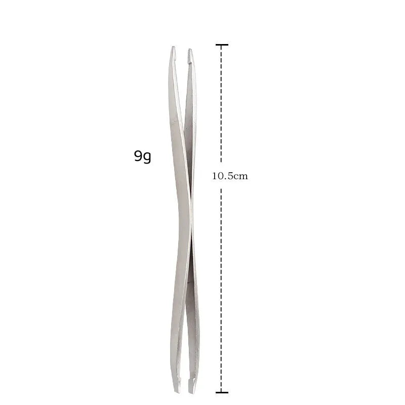 Flea Dog Cat Tool Scratching Remover Supplies Removal Pet Steel Clips Pet Set Tweezer Insect Groomieng Tick Tool Stainlessg Oasis Select Double-end clamp
