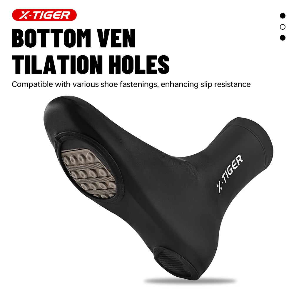 X-TIGER Bicycle Overshoes Sun Protection Summer Cycling Shoe Covers Windproof Dustproof Outdoor MTB Road Shoe Covers Breathable Oasis Select