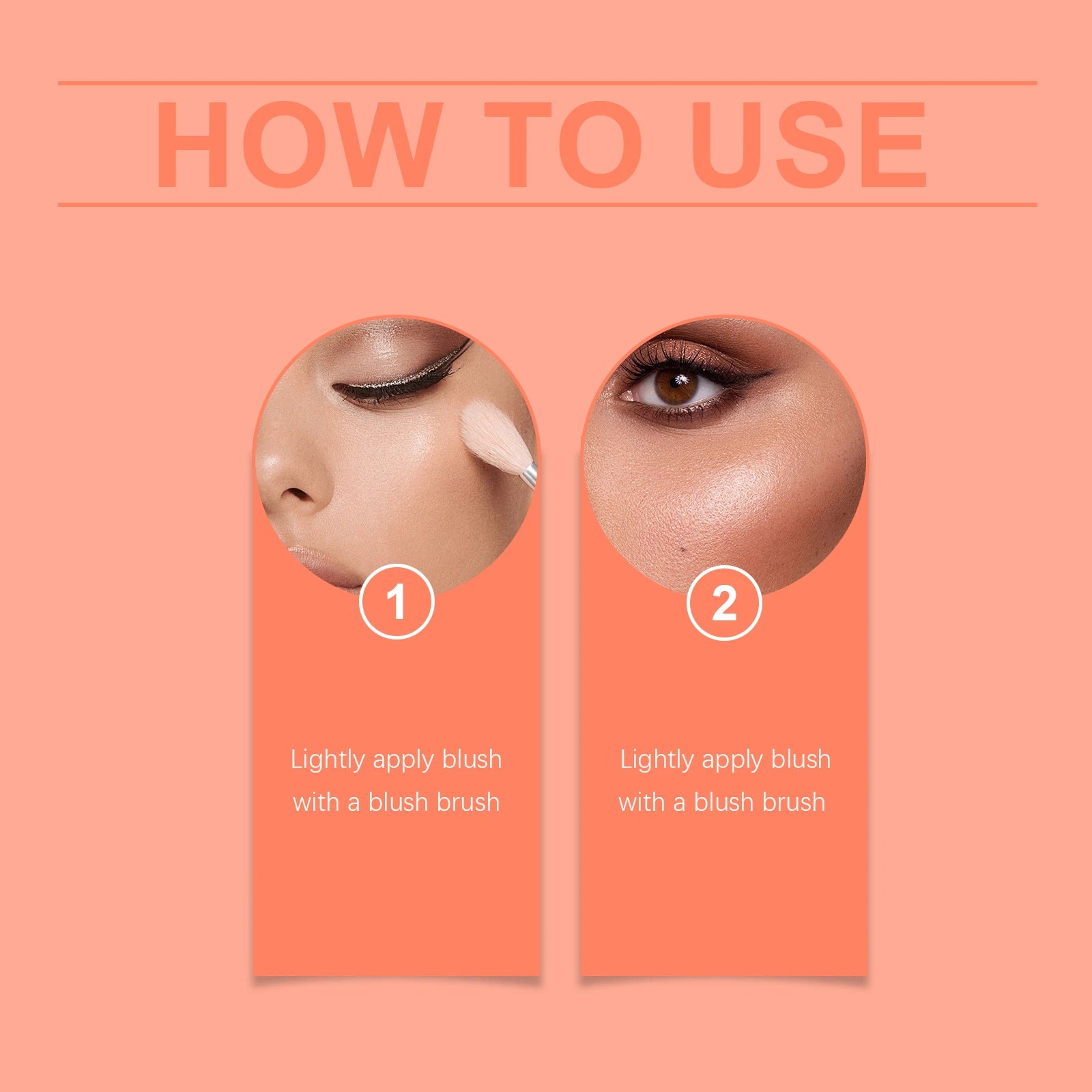Eelhope Butter Cream Blush – Long-Lasting Blendable Cheek Color Cream Blush Oasis Select