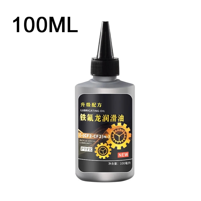 MTB Road Bike Chain Lube 100ml Bicycles Special Lubricant Mountain Bike Dry Lube Chain Oil Fork Flywheel Chain Bike Accessories Oasis Select 100ml