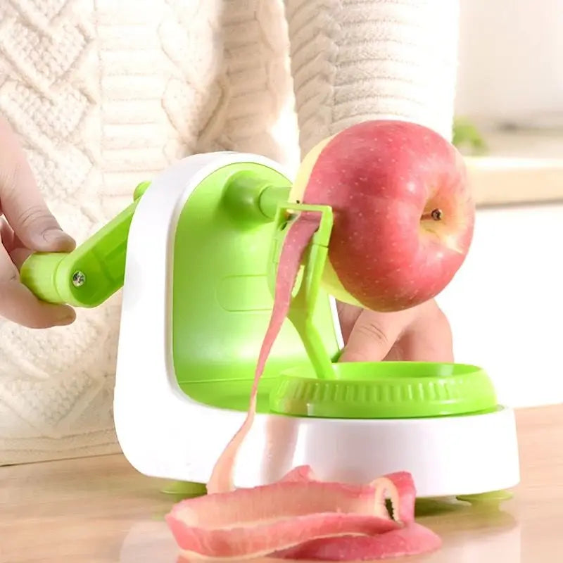 Hand operated APPLE PEELER multifunctional peeler household peeling and shaving planer automatic peeler fruit cutting artifact Oasis Select