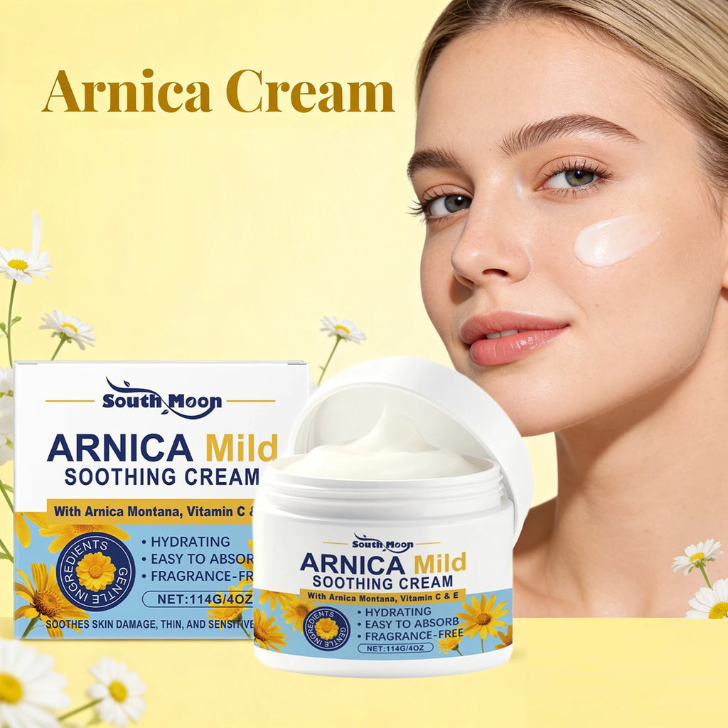 Soothing and Repairing Cream Repair Damaged Barriers Relieve Bruises Arnica Cream Reduce Swelling Marks Fragrance-Free Skin Care Oasis Select