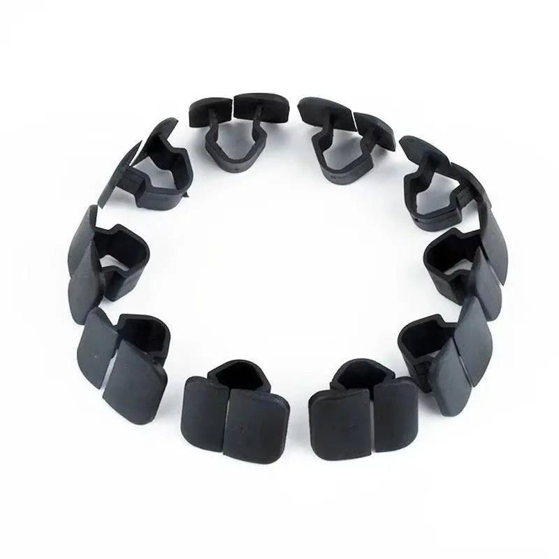 10/20/30/40/50/60pcs Vehicles Clips Retainer Spare Strong Easy Installation Fitment Heat-Resistant Hood Insulation Pad Ample Oasis Select 10pcs