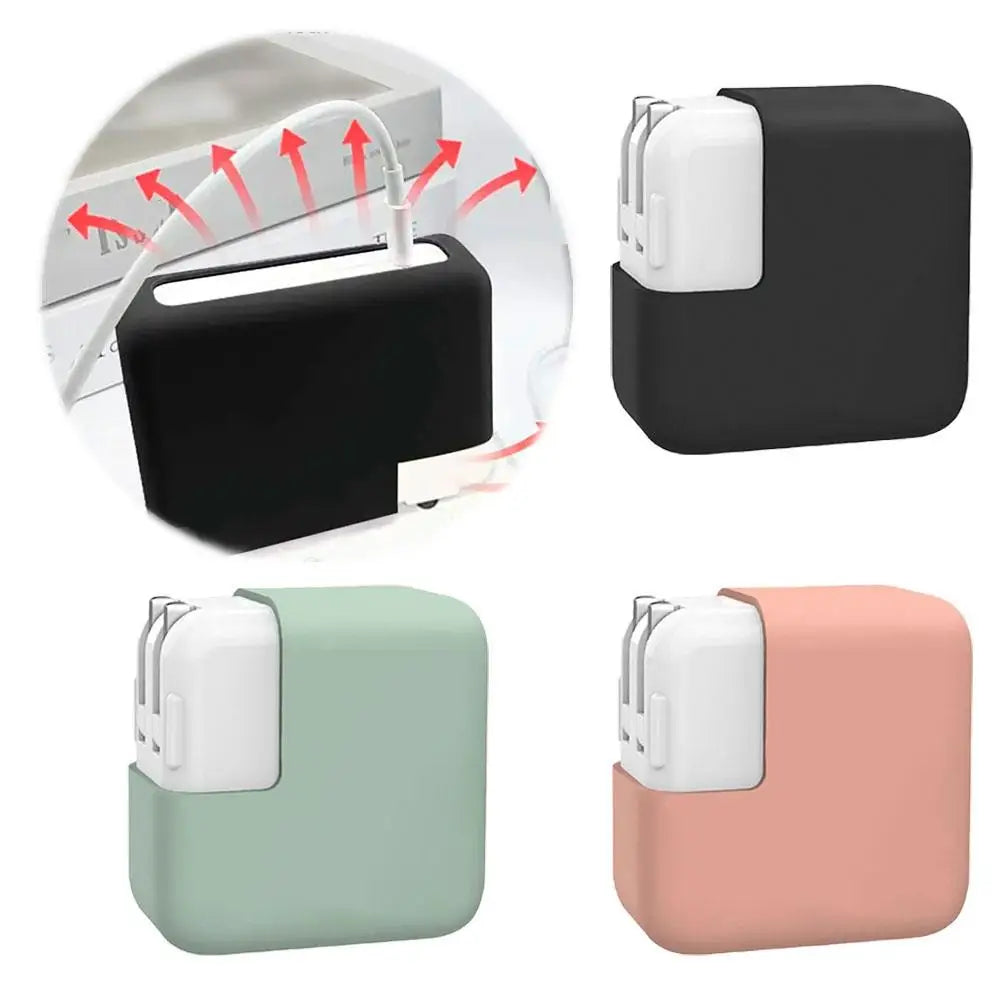 Silicone Sleeve for MacBook 30W Charger | Shockproof Cover