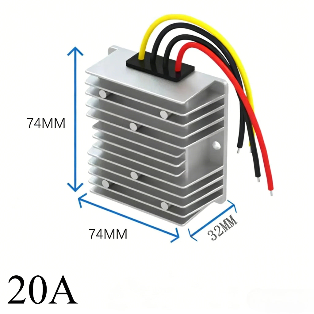 36v 48v to 24v 3A 8A 15A 20A Step Down Power Converter Buck Converter 24 Volts Voltage Regulator 30-60v DC-DC Transformer Oasis Select 20A 36V 48V(30-60v) 24V