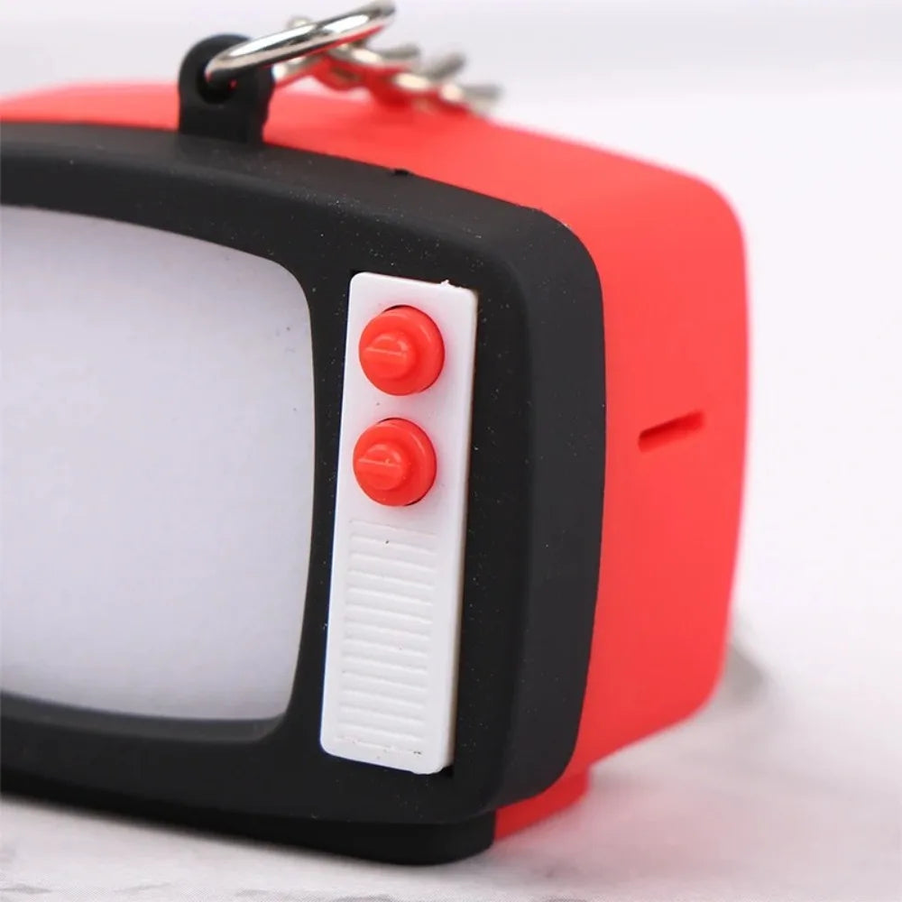 Creative Retro Television Keychain Miniature Television Tv Model Toy Creative Children Toy Keychain Pendant Oasis Select