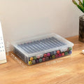 Large Capacity Pencil Case Transparent Plastic Notebook Sketch Marker Colored Lead Painting Storage Box, Back To School Supplies Oasis Select medium