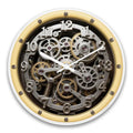 A European-style Retro Clock That Imitates A Mechanical Feel A Wall Clock for Home Use in The Living Room Oasis Select White Pointer 8inch 20cm