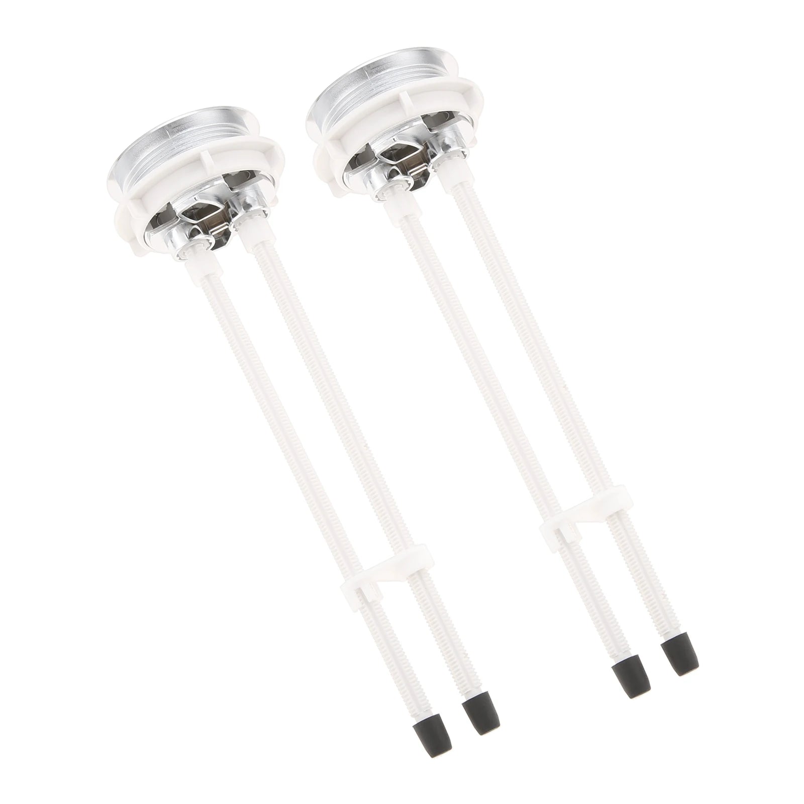 2Sets 48mm Dual Flush Toilet Button,for Glacier Bay/AquaSource,Tool-Free Installation with Adjustable Rods Corrosion-Resistant Oasis Select