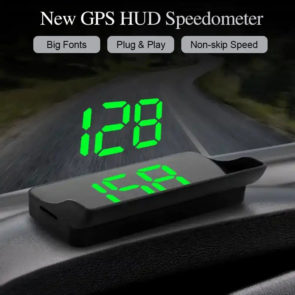 GPS HUD Windshield Speedometer – Digital Head-Up Display KMH GPS HUD Speedometer Oasis Select