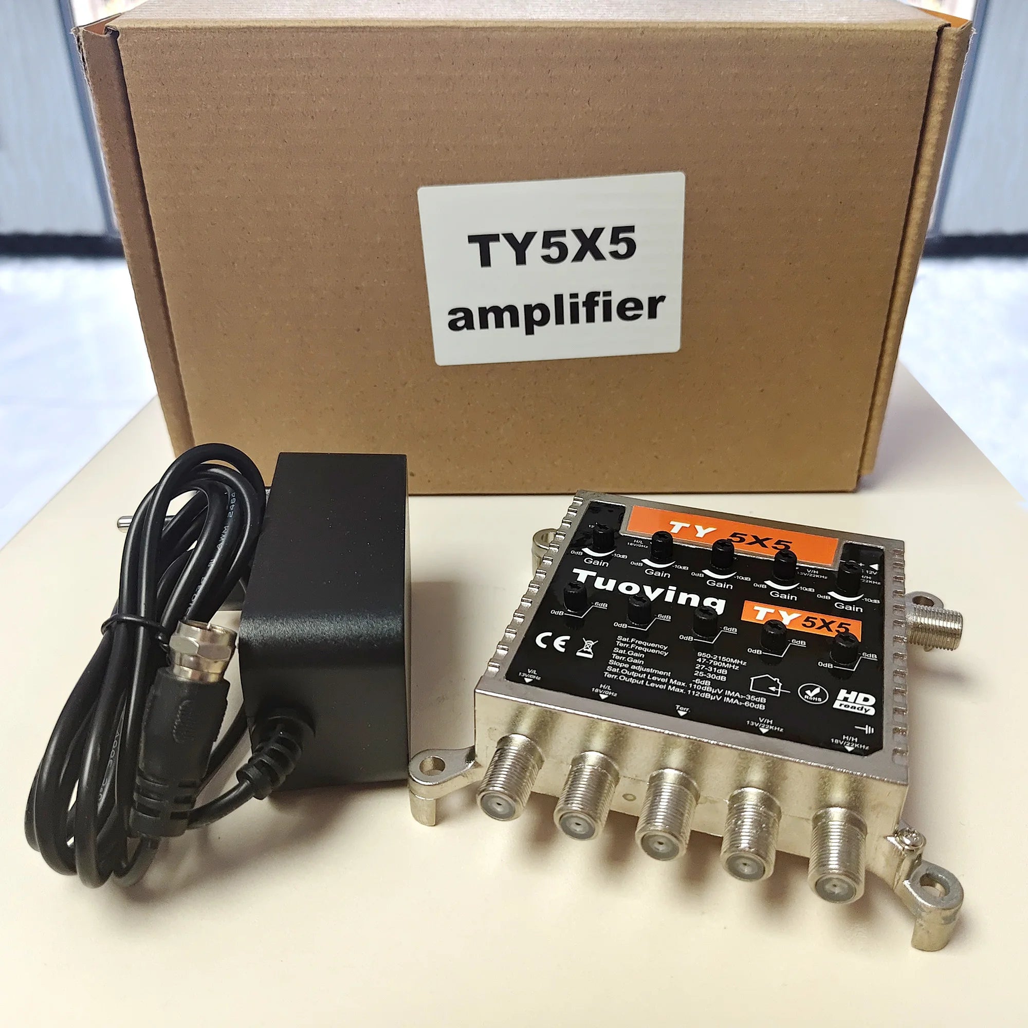 5x5 TV signal amplifier, satellite signal amplifie Oasis Select