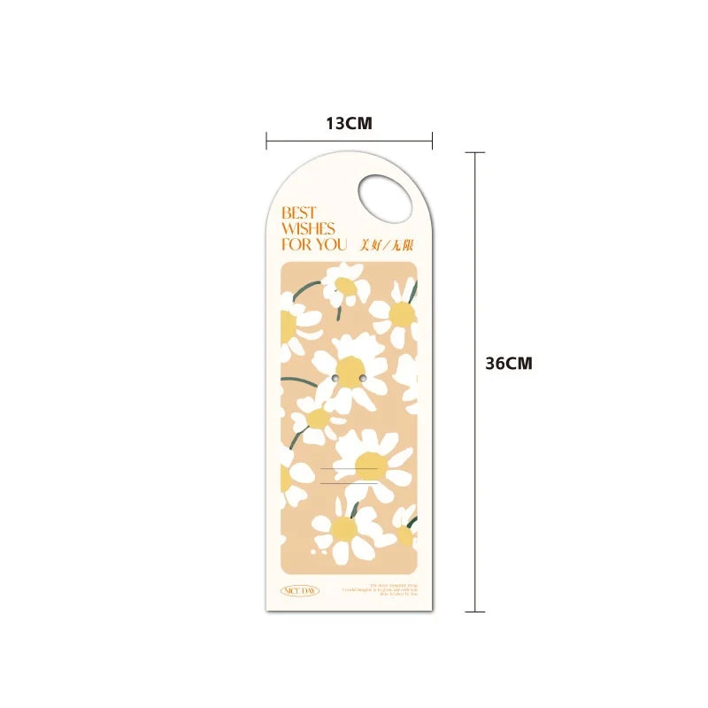 5PCS Single Flower Wrapper Handheld Flower Card Bouquet Packaging Box Flower Arrangement Bag Valentine's Day Mother's Day Gifts Oasis Select Daisy Yellow White other