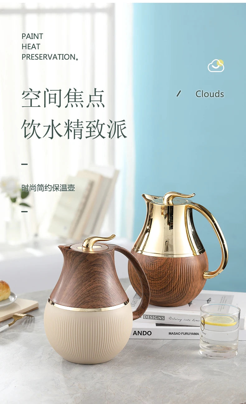 European-style household thermos kettle Large capacity hot water thermos bottle Oasis Select