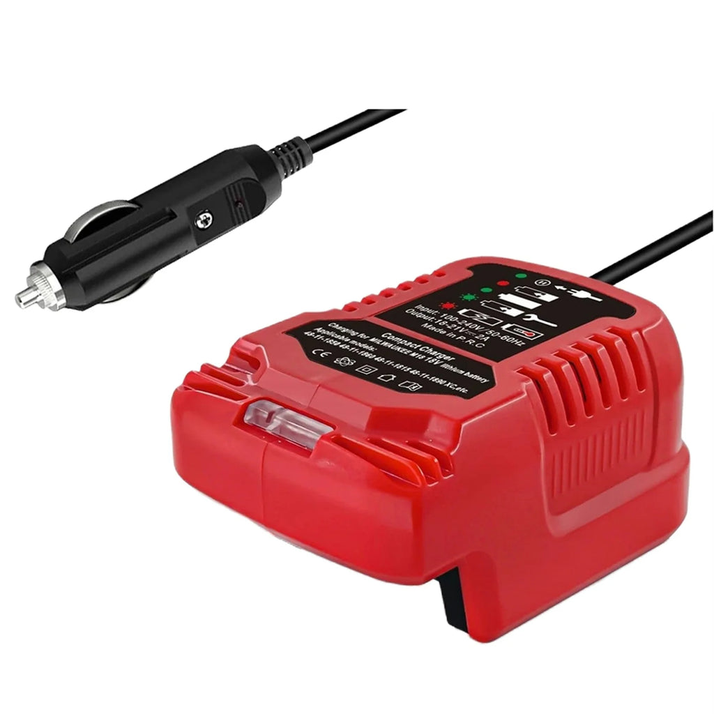 2026-WISH 3X Car For 18V M18 Battery Replacement,Portable Mini Quick ,Cigarette Lighter Plug Oasis Select