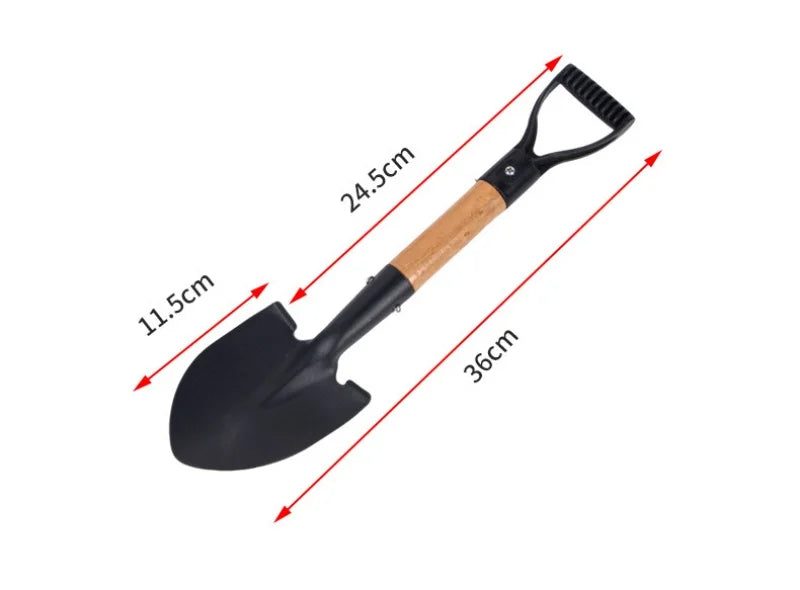 36/50.5cm Digging Shovel Manganese Steel Shovels Kids Trowel Waterproof Rustproof Garden Scoop for Outdoor Beach Camping Oasis Select 36cm