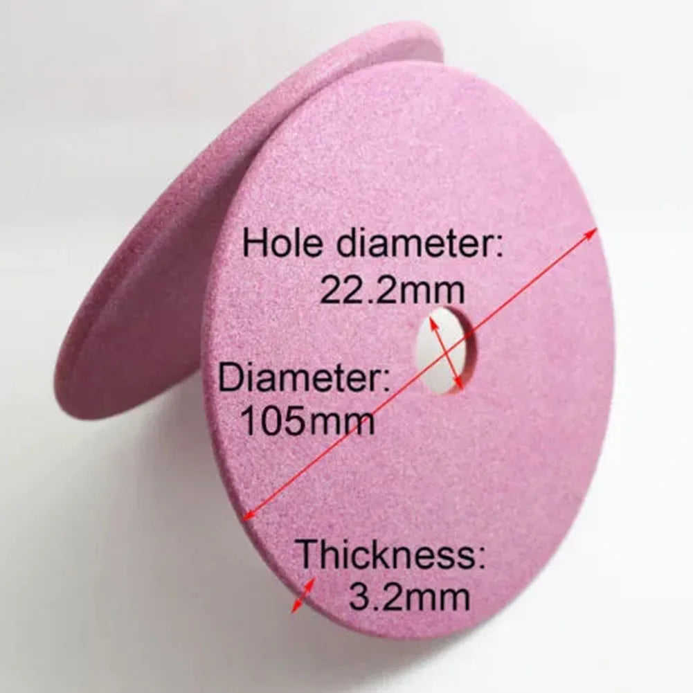105/145mm Grinding Wheel Disc For Chainsaw Sharpener Grinder 3/8lp&325 Chain Electric Chain Grinder Cutting And Polishing Oasis Select 105x22.2x3.2mm