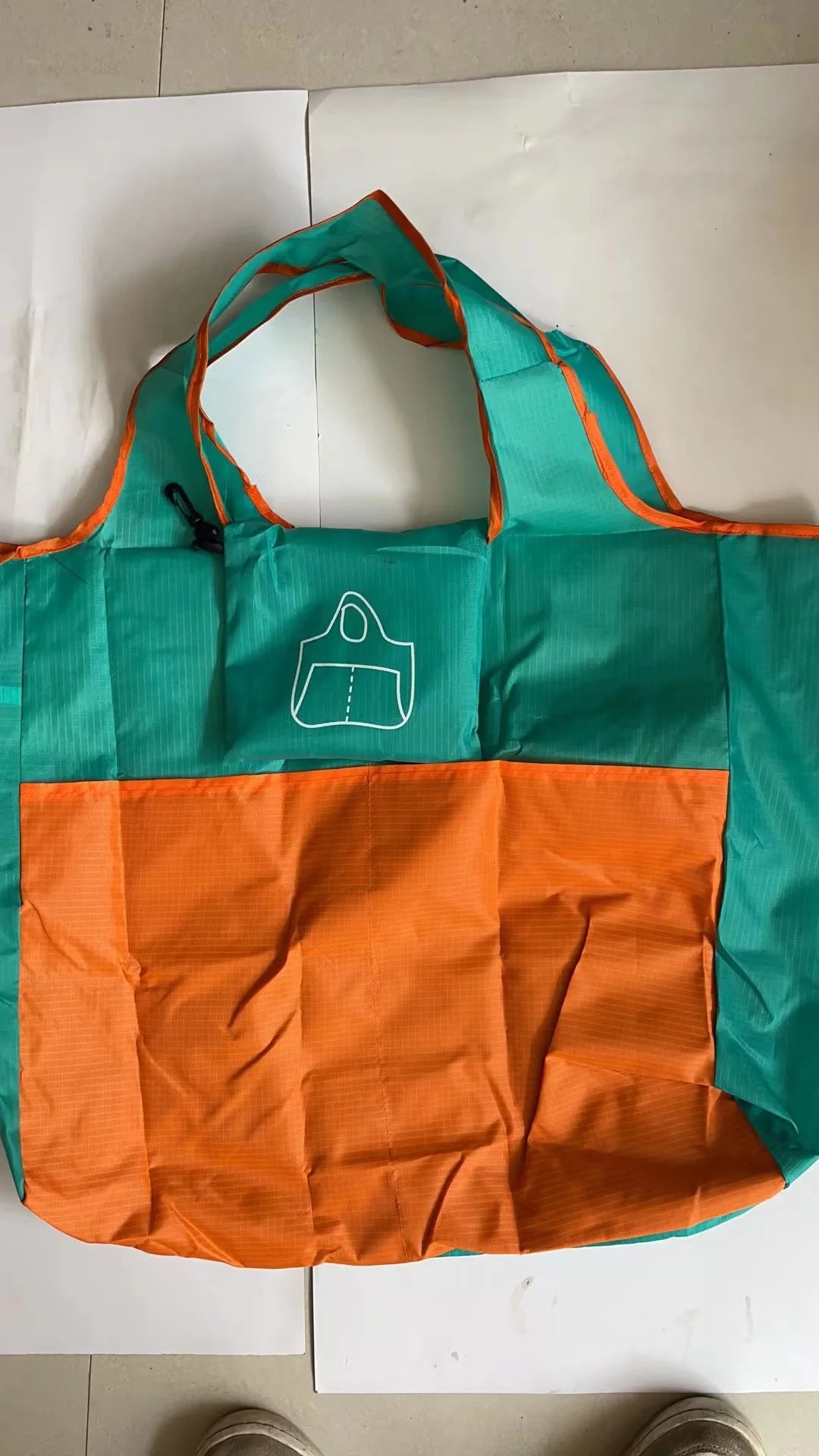 Foldable Reusable Shopping Bag | Water-Resistant Oxford Tote