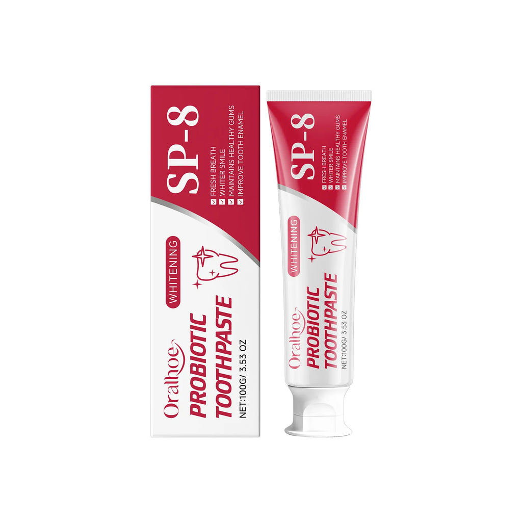 Probiotic Toothpaste Enamel Brightening Gingival Protection Refreshing Breath Teeth Cleaning Sensitive Gums Tooth Repair Paste Oasis Select 100g boxed
