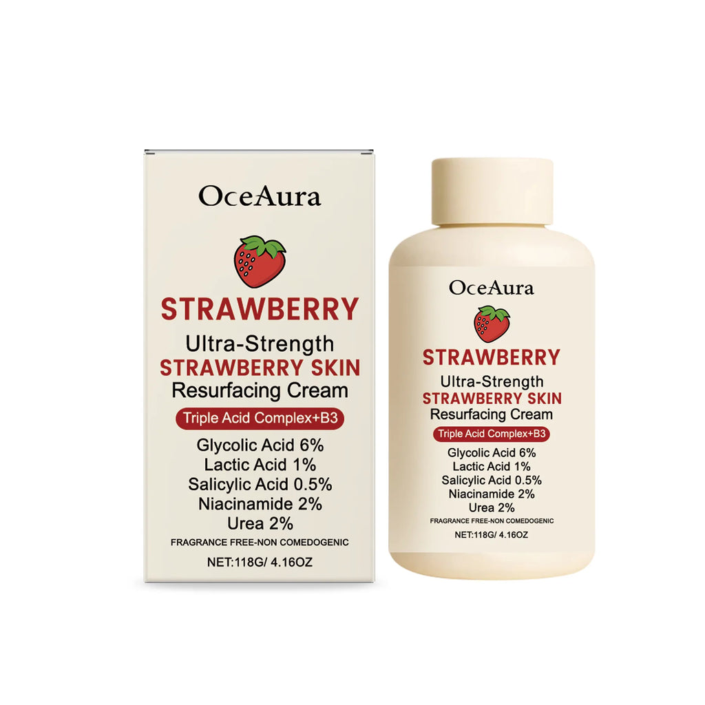 Strawberry Extract Rich Moisturizing Cream 118g – Deep Hydration