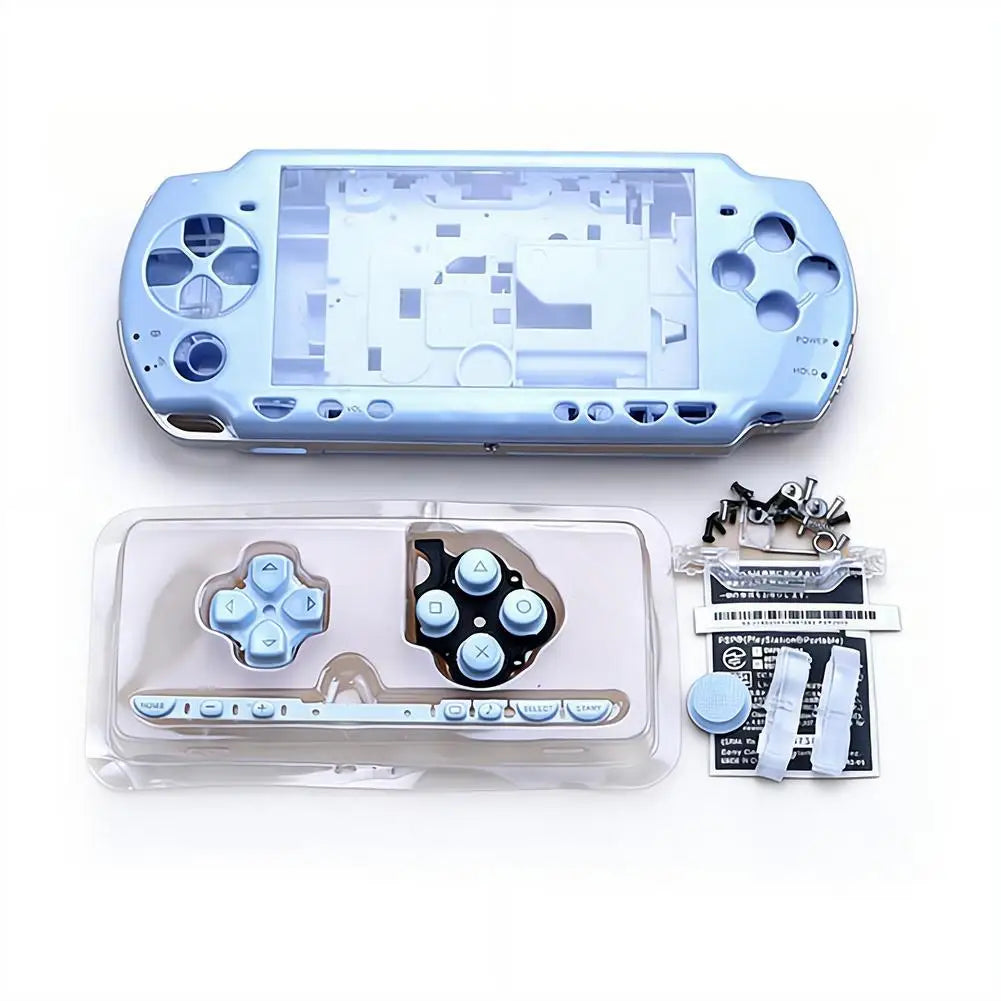 With Buttons Screws Kit Protective Case Kit Full Housing Shell Console Replacement for PSP 2000 With Precise Hole Alignment Oasis Select