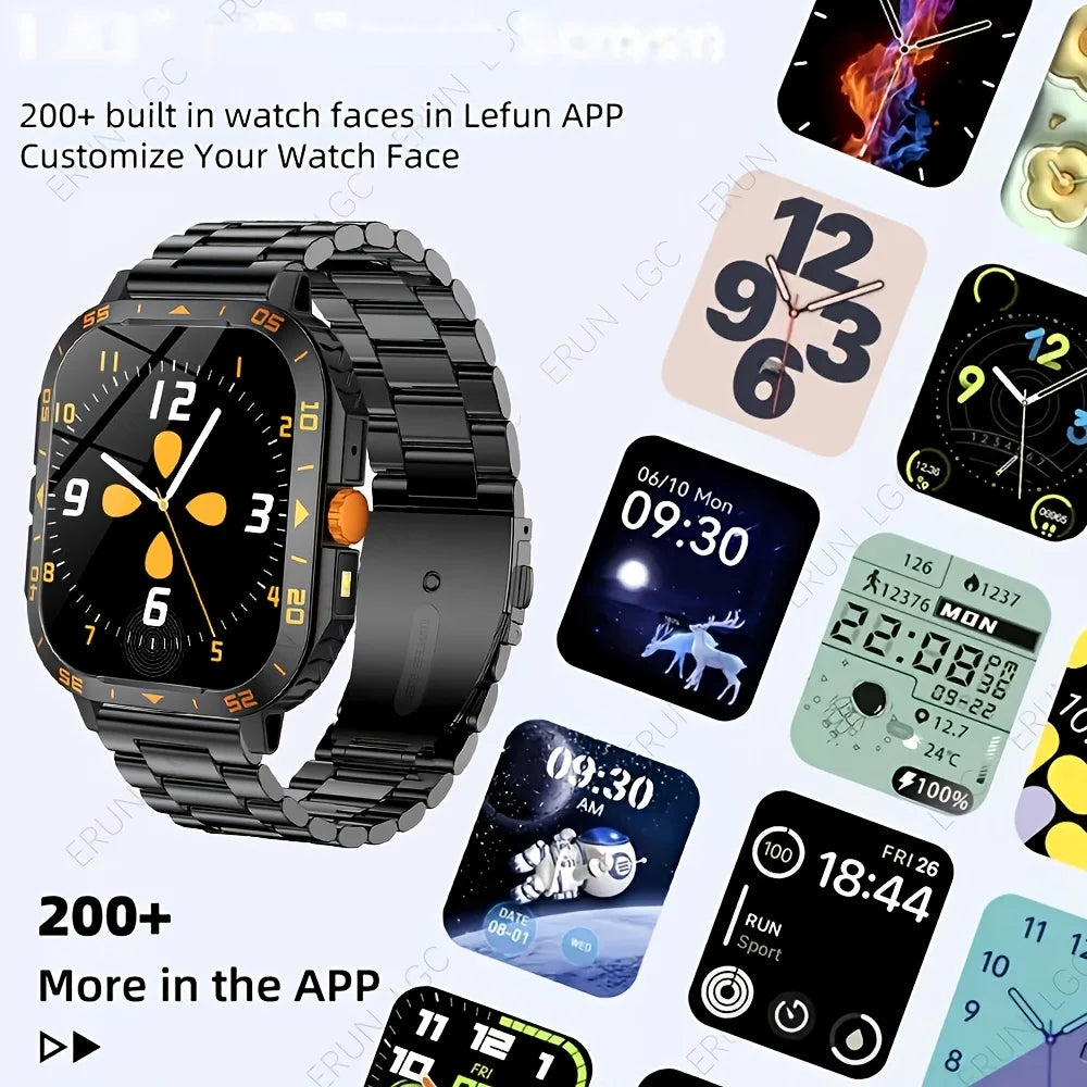 ERUN Smart Watch – Sports Modes, Calls, Sleep & Music Control