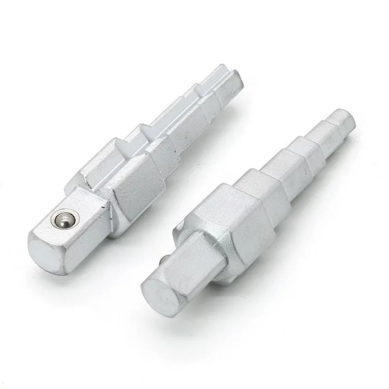 1Pcs Key Spanners Radiators Carbon Steel Pagoda Head Valves Key Step Wrench with Square 1/2inch Ratchet Drive Radiators Wrench Oasis Select