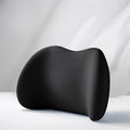 1pc Multifunctional Lumbar Support Pillow, Office Chair Back Cushion & Bed Sleeping Waist Pad, Flat Back Support for Sitting Oasis Select black