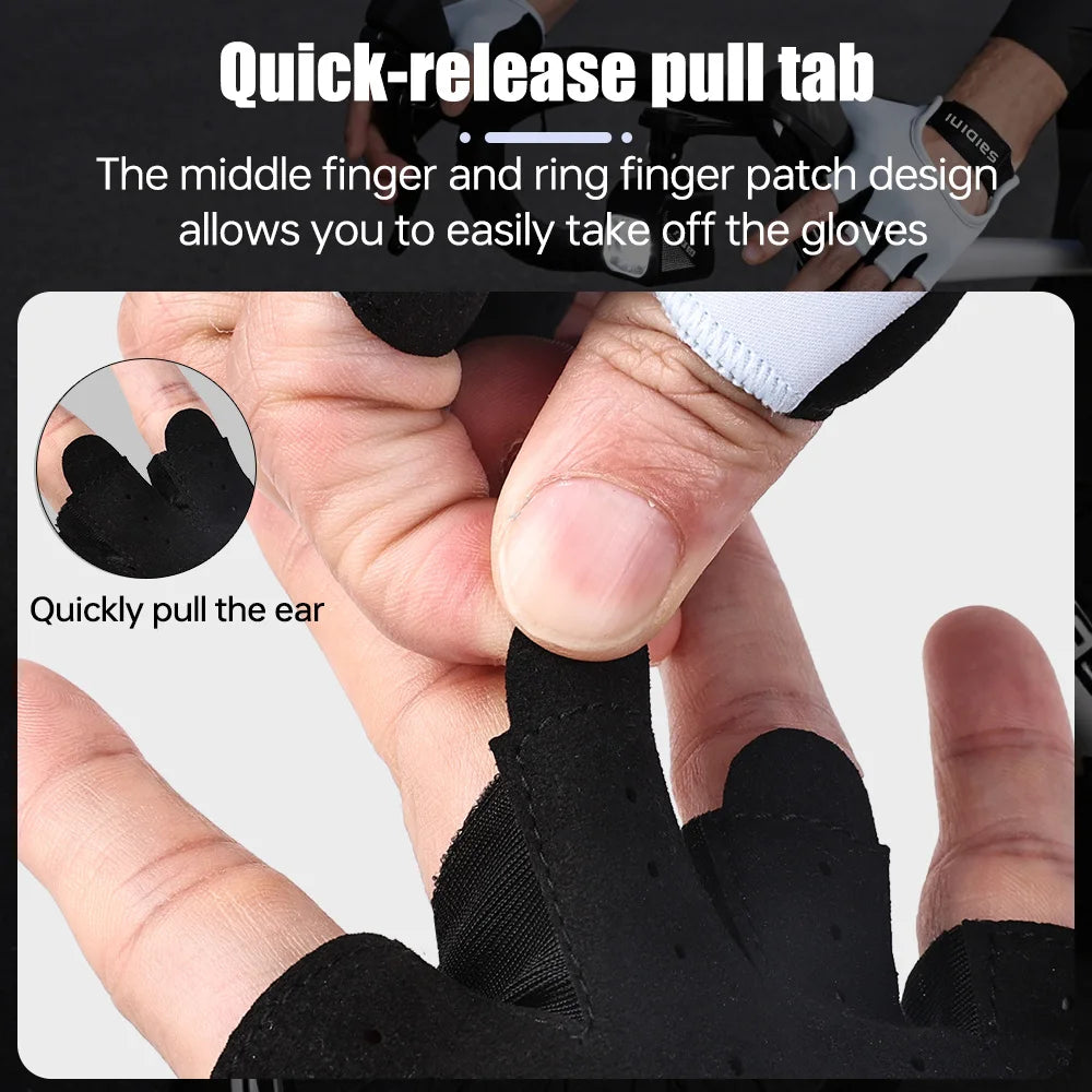 Sports Cycling Gloves Men Women Half Finger Running Fitness Gym Gloves Summer Breathable Motorcycle Bicycle Gloves Oasis Select