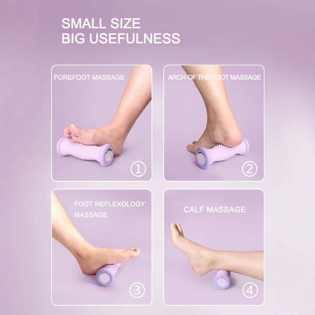 Manual Foot Massage Roller Ball – Yoga & Muscle Relaxation Foot Massage Roller Oasis Select
