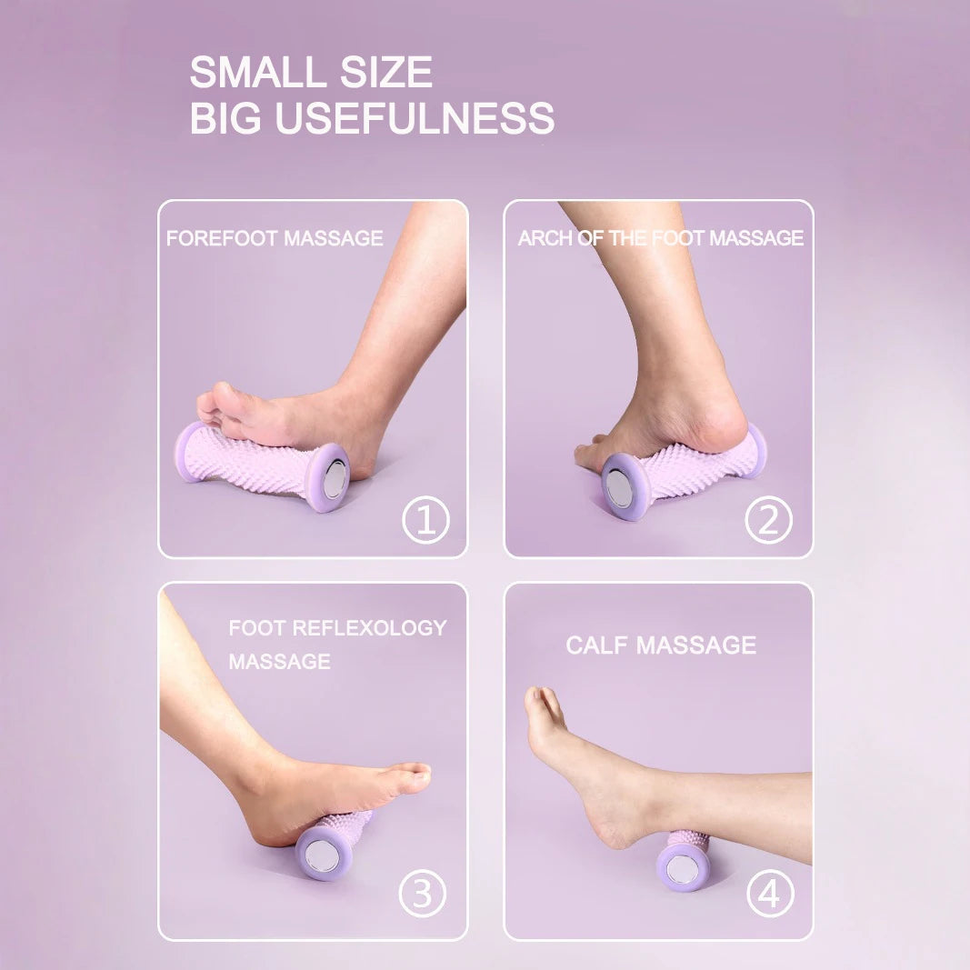 Manual Foot Massage Roller Ball – Yoga & Muscle Relaxation Foot Massage Roller Oasis Select