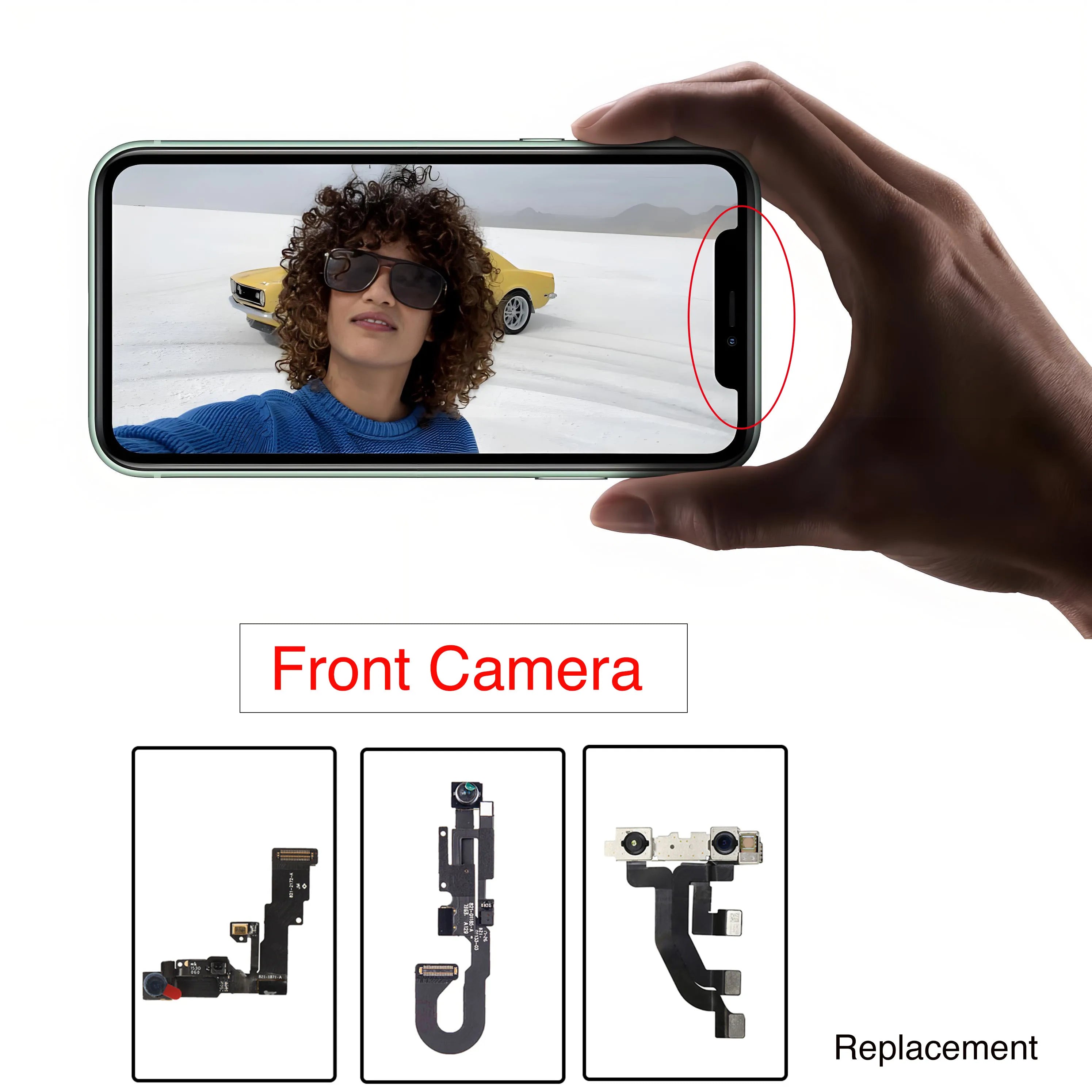 iPhone Front Camera & Proximity Sensor Flex Cable – 6 to XS Max