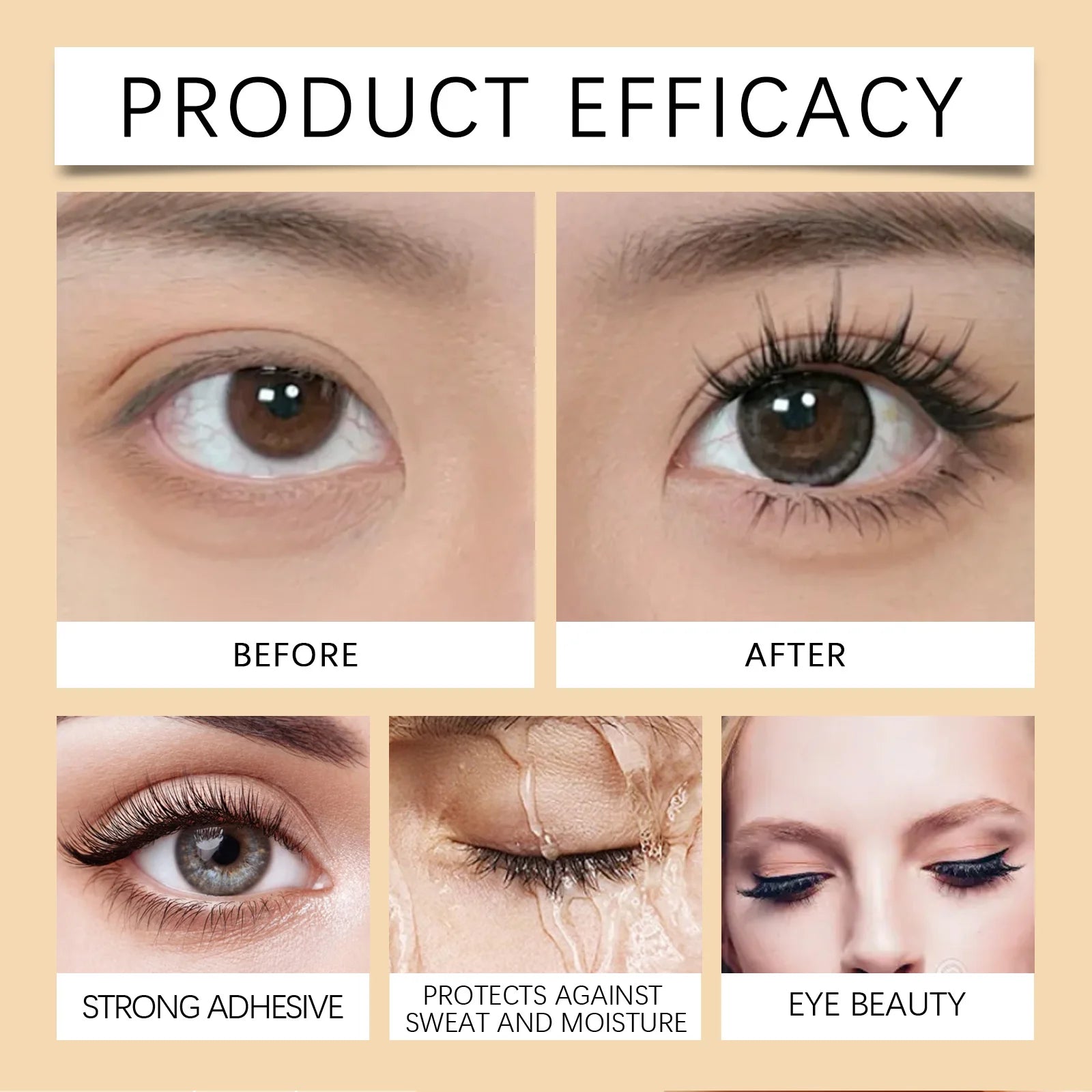 Black Curling Mascara - Naturally Lengthens and Curls, Non-Clumping, Long-Lasting, Everyday Mascara Oasis Select