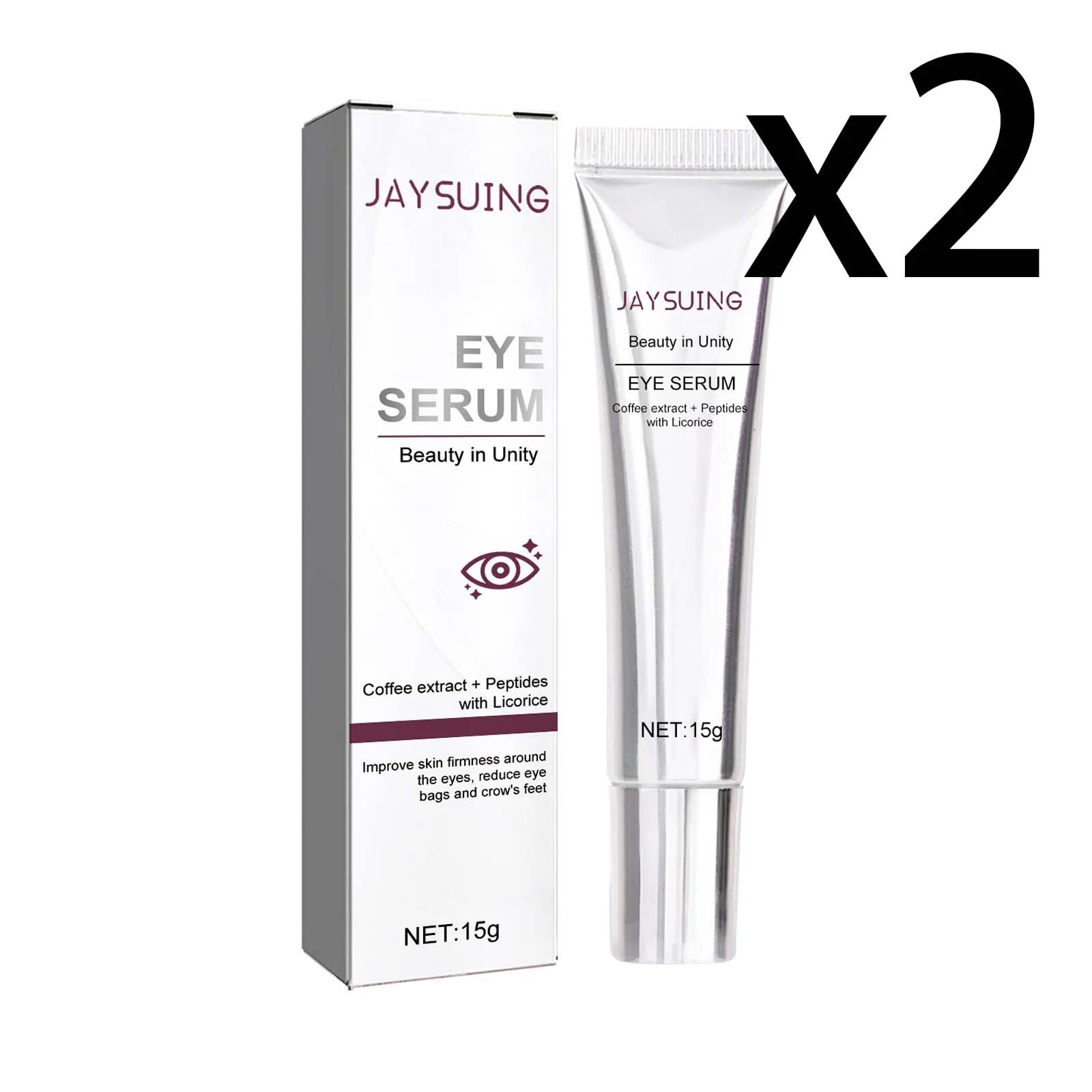 Niacinamide Firming Eye Cream Lock Moisture Reduce Dryness Relieve Fine Lines Increase Skin Elasticity Massage Eye Care Lotion Oasis Select 2x15g