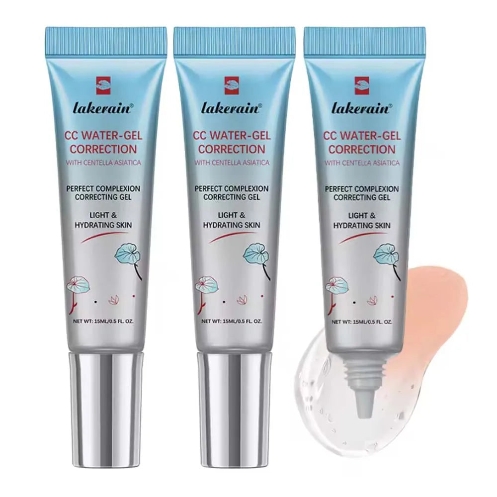 CC Cream Color Changing Liquid Foundation Centella Korean High Coverage Foundation Foundation Cream for Face Base Makeup Oasis Select 3pcs 3