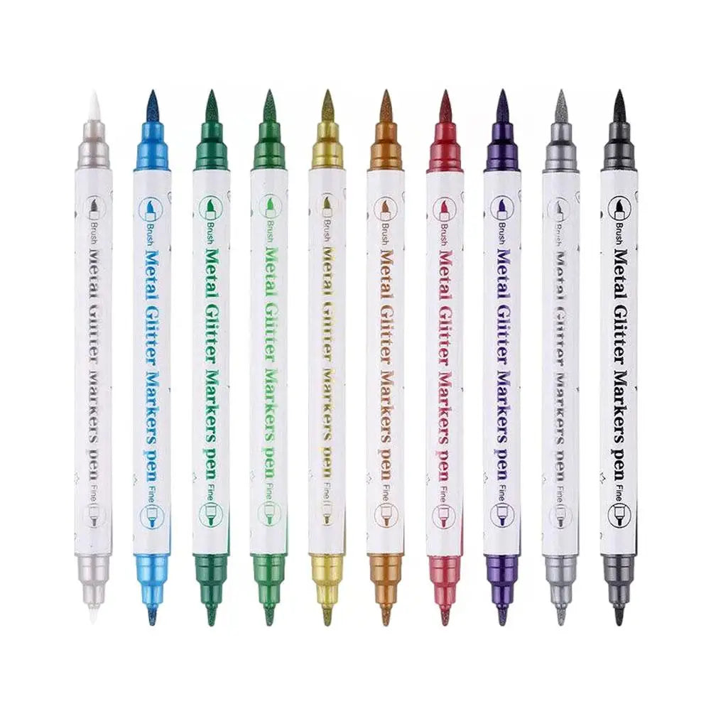 Temporary Tattoo Body Paint Pen – DIY Double-Headed Marker Temporary Tattoo Pen Oasis Select 10 colors