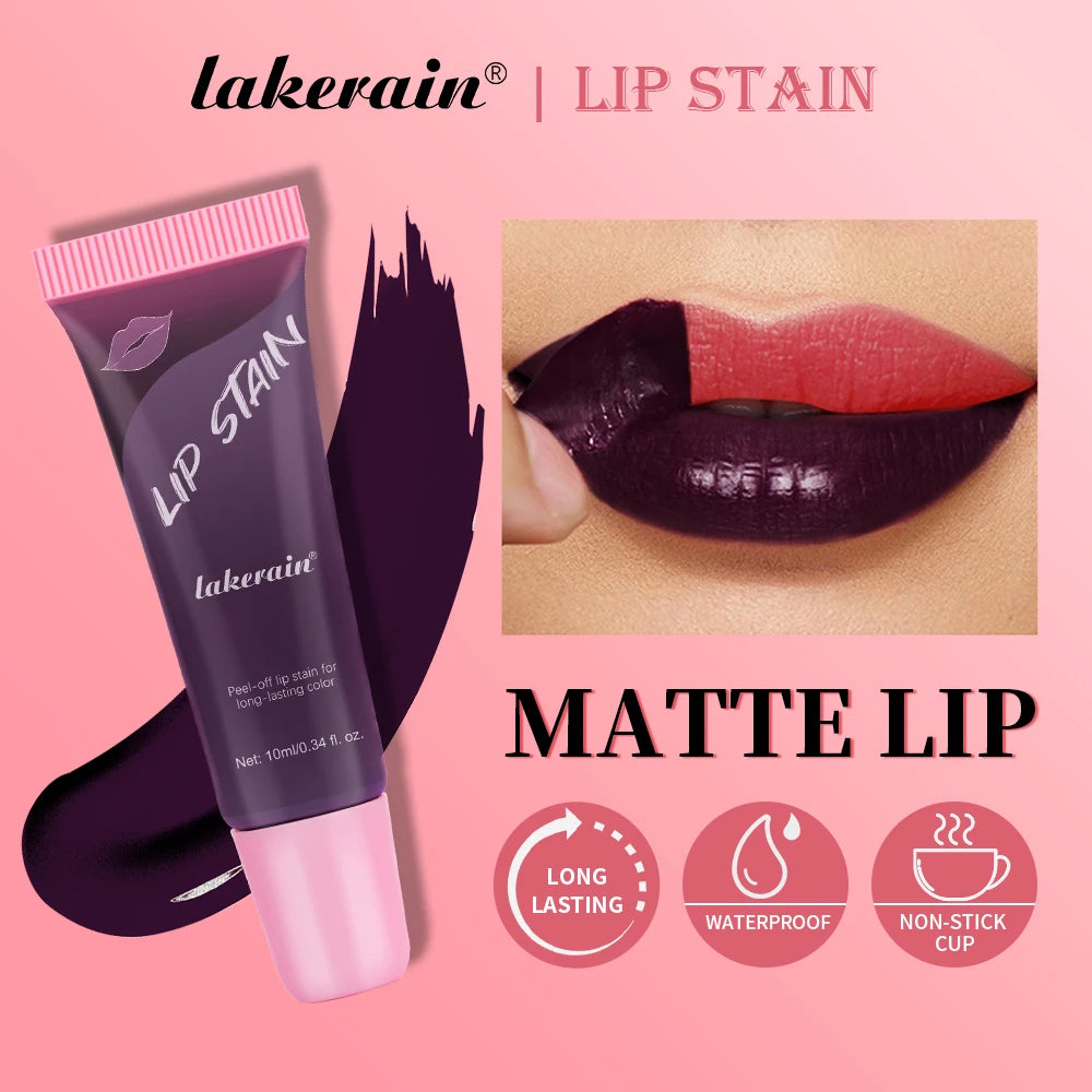 3colors Peel Off Liquid Lipstick Waterproof Long Lasting Tear Lipstick Lip Gloss Women Sexy Makeup Tear Pull Lips Mask Cosmetics Oasis Select