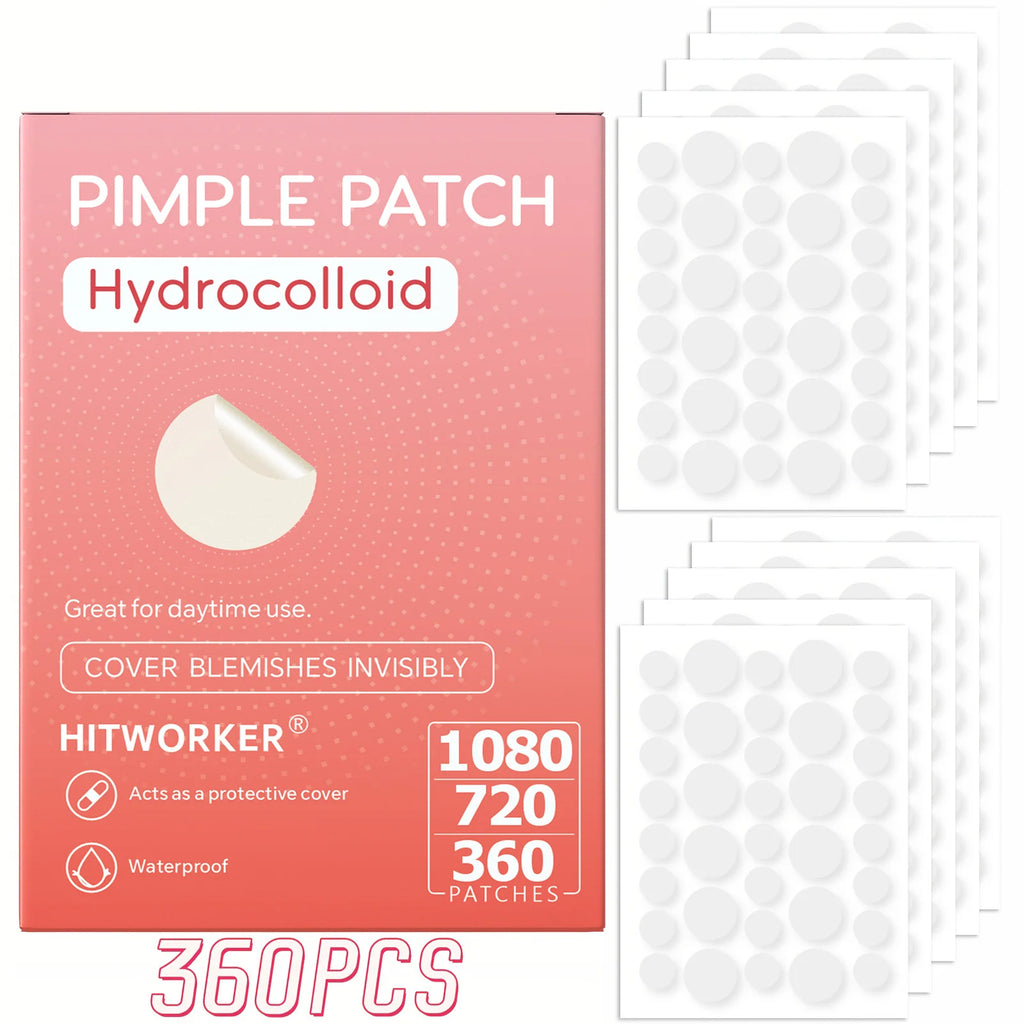 Hydrogel acne patch, 360/720/1080 patch/box, a patch that can effectively remove facial secretions, suitable for men and women Oasis Select 360pcs