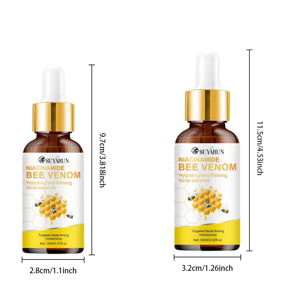 SUYARUN Niacinamide & Bee Venom Face Serum – Brightening Anti-Aging Face Serum Oasis Select