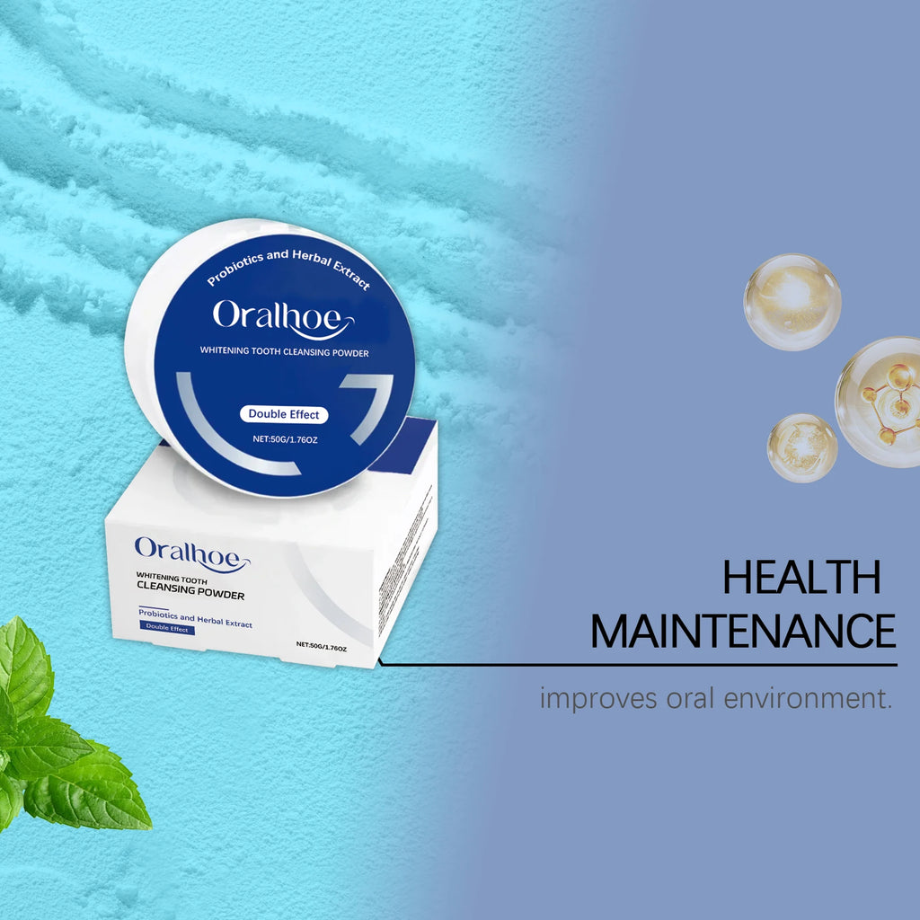 Probiotic Tooth Whitening Powder Remove Stain Calculus Enamel Repair Fresh Breath Oral Hygiene Cleaning Tooth Bleaching Powder Oasis Select