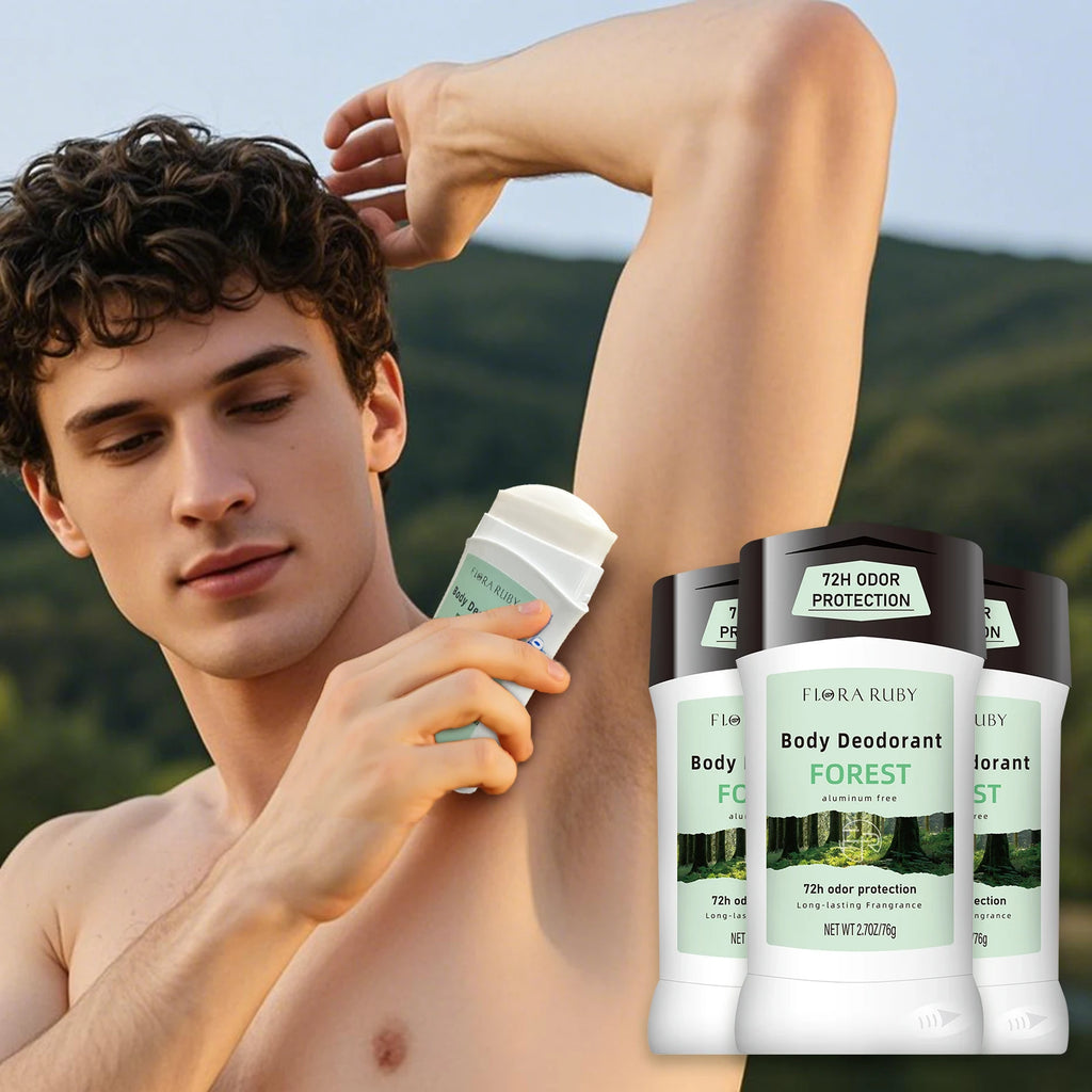 Underarm Odor Remove Cream, Deodorant Stick Whole Body Care, 72H Long Lasting Deodorizing & Anti Sweat Plant Scent Clean Cream Oasis Select