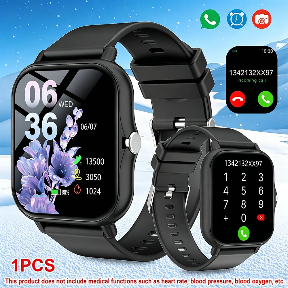 ERUN 1.83" Touch Smartwatch – Bluetooth Calls, Voice Assistant